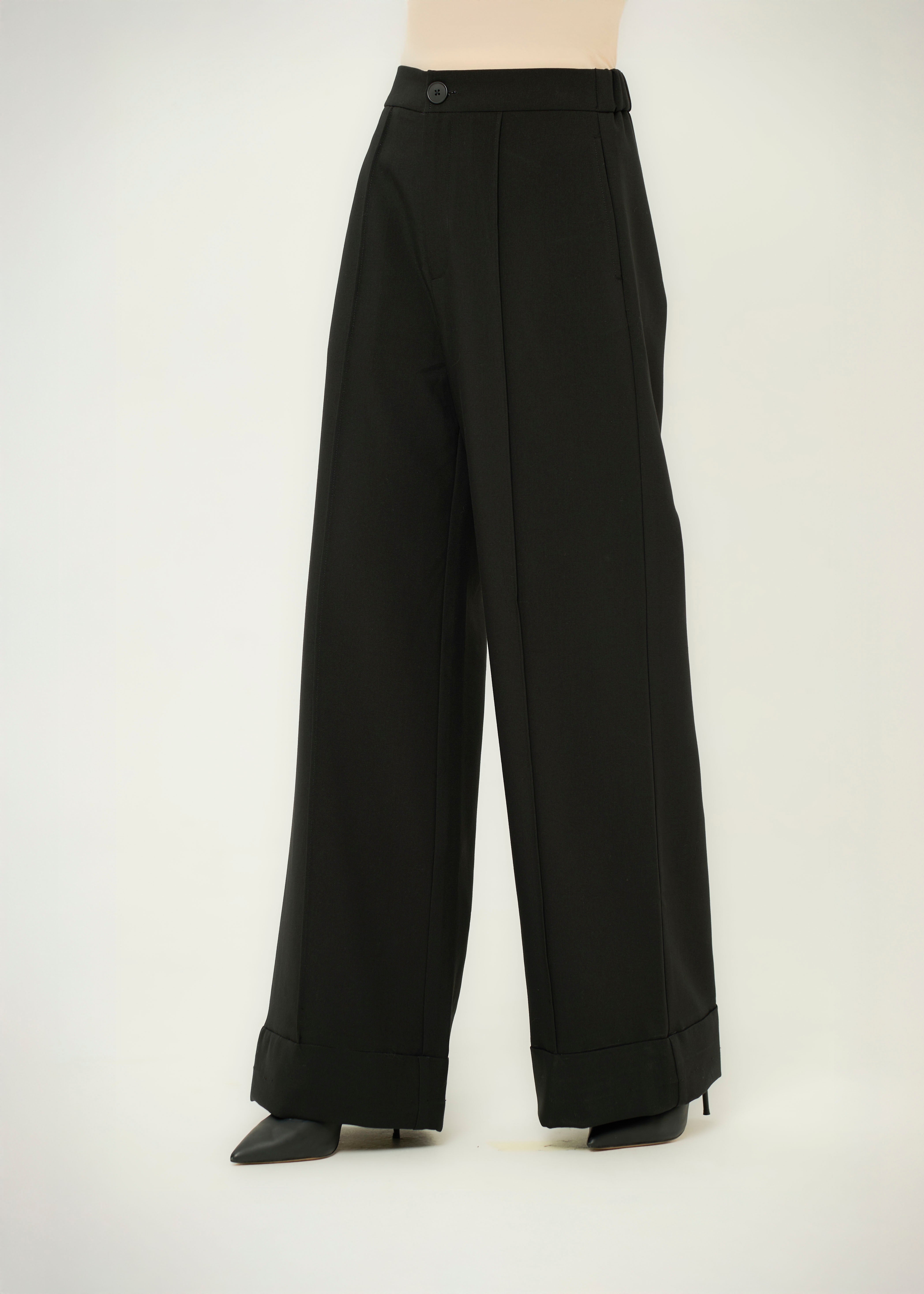 Lilium Cascade Layered Pants by Minnaba
