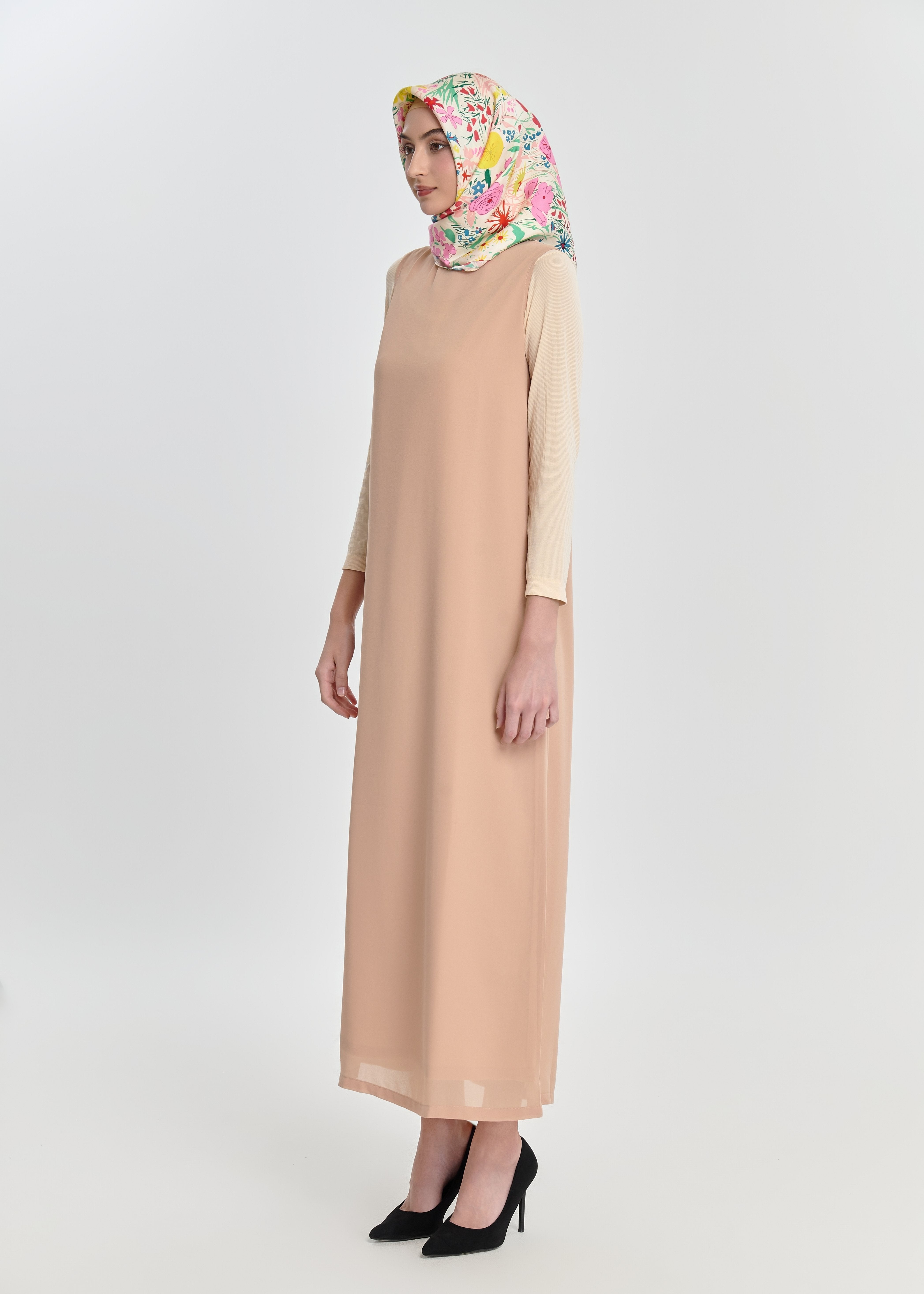 Honey Dune Flare Dress by Minnaba