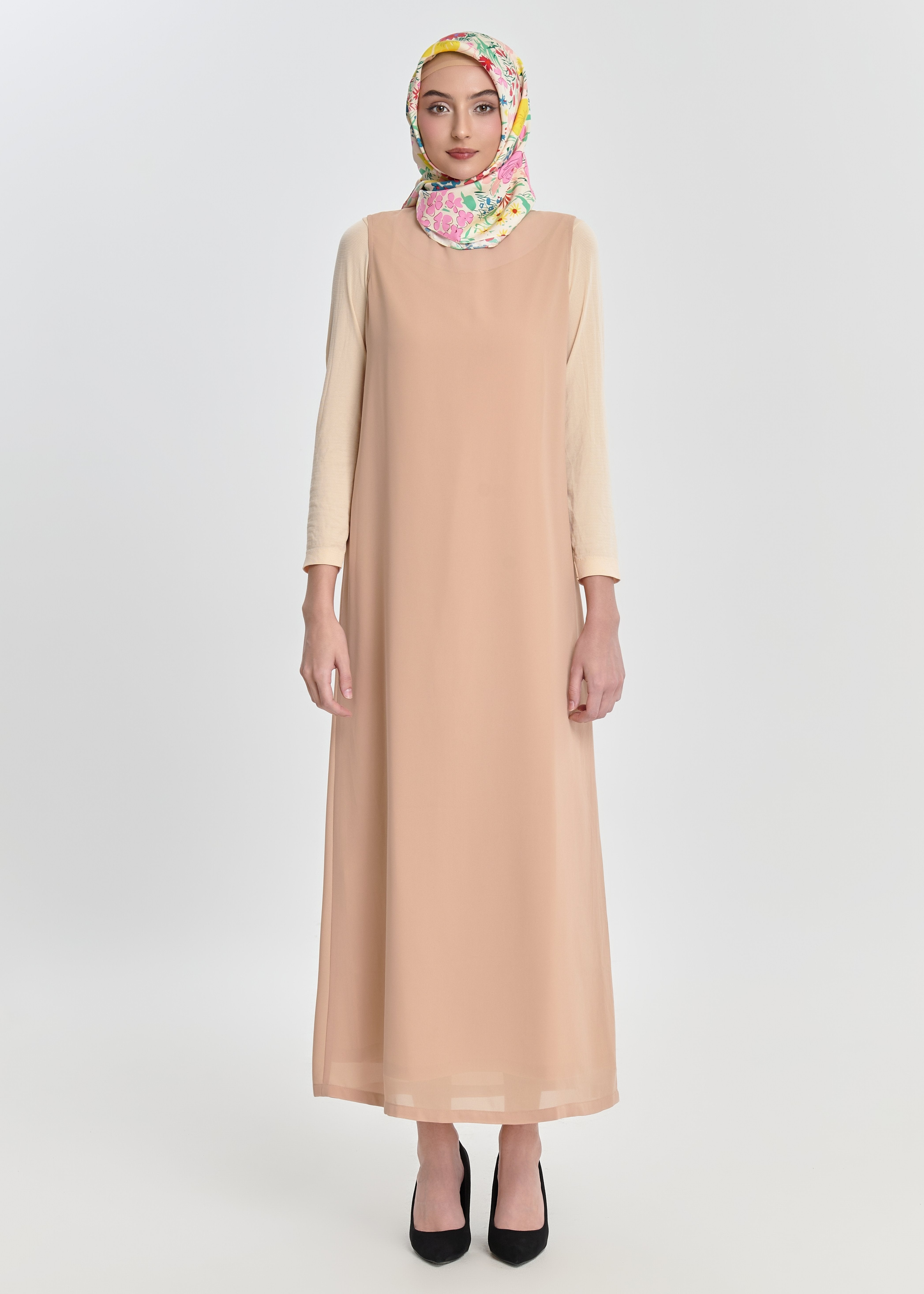 Honey Dune Flare Dress by Minnaba