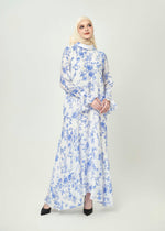 Bluebell Grace High-Neck Dress by Minnaba