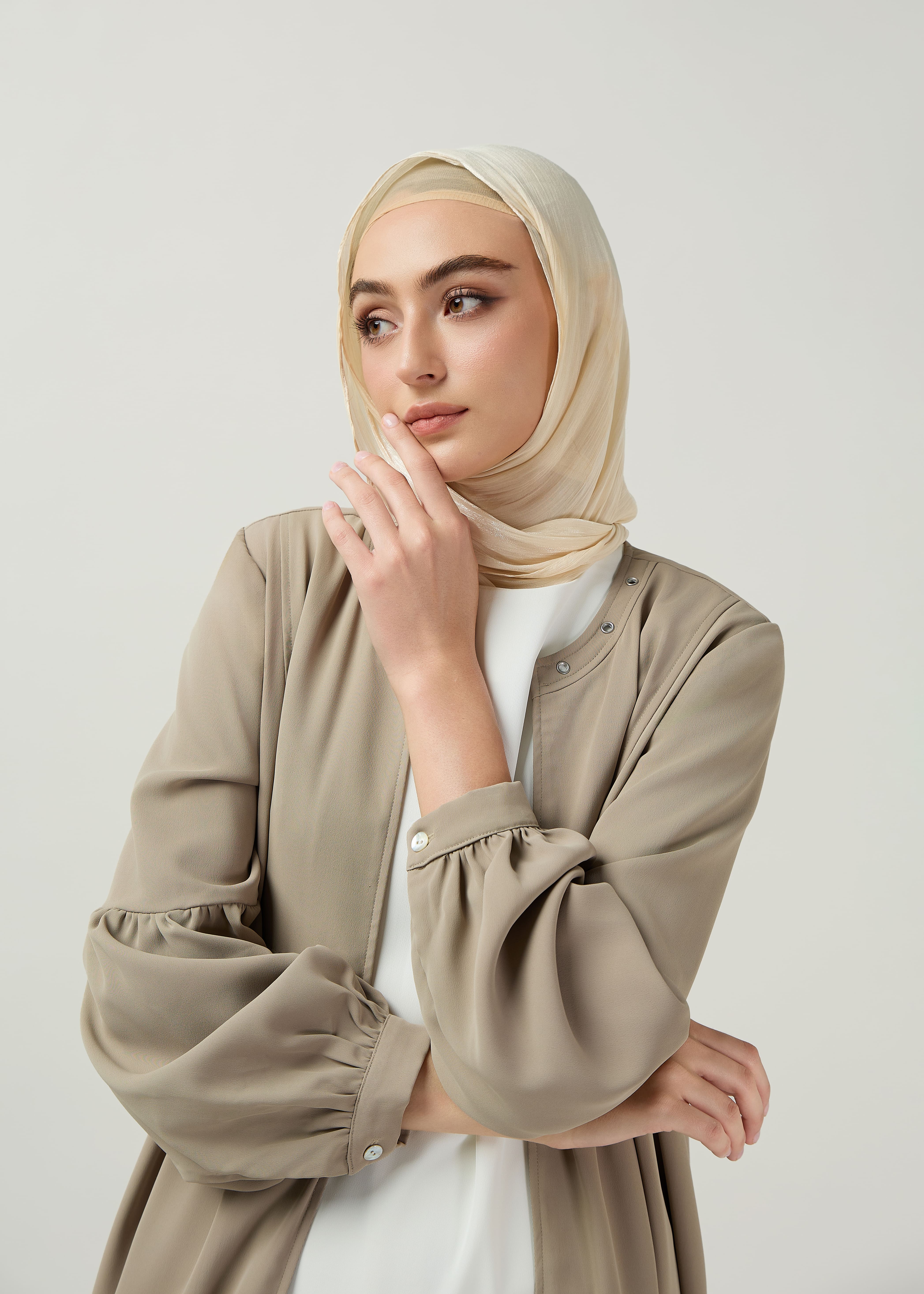 Eleanor Open Abaya