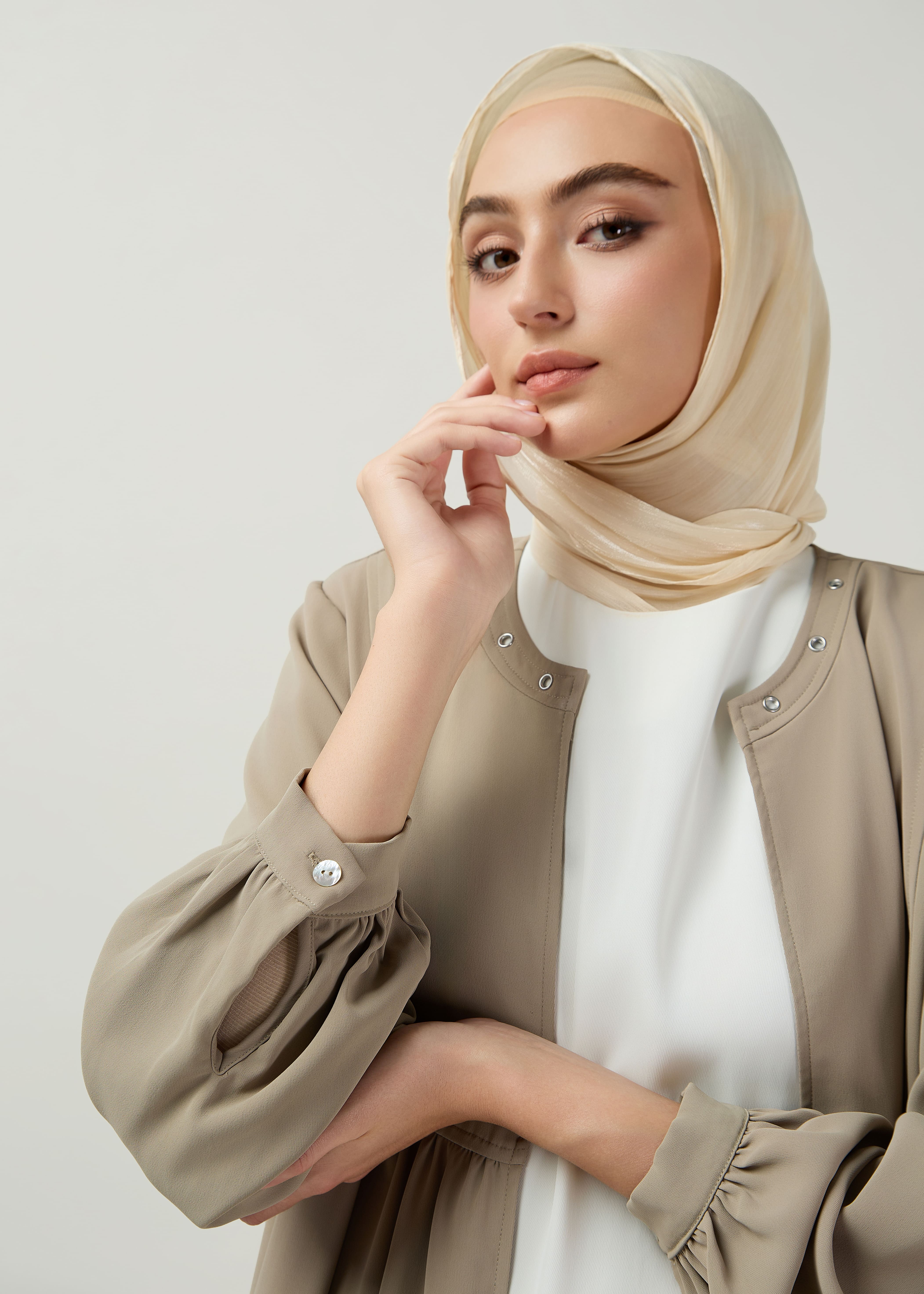 Eleanor Open Abaya