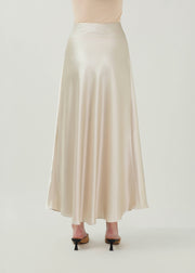 Dewy Veil Skirt - Champagne Glow