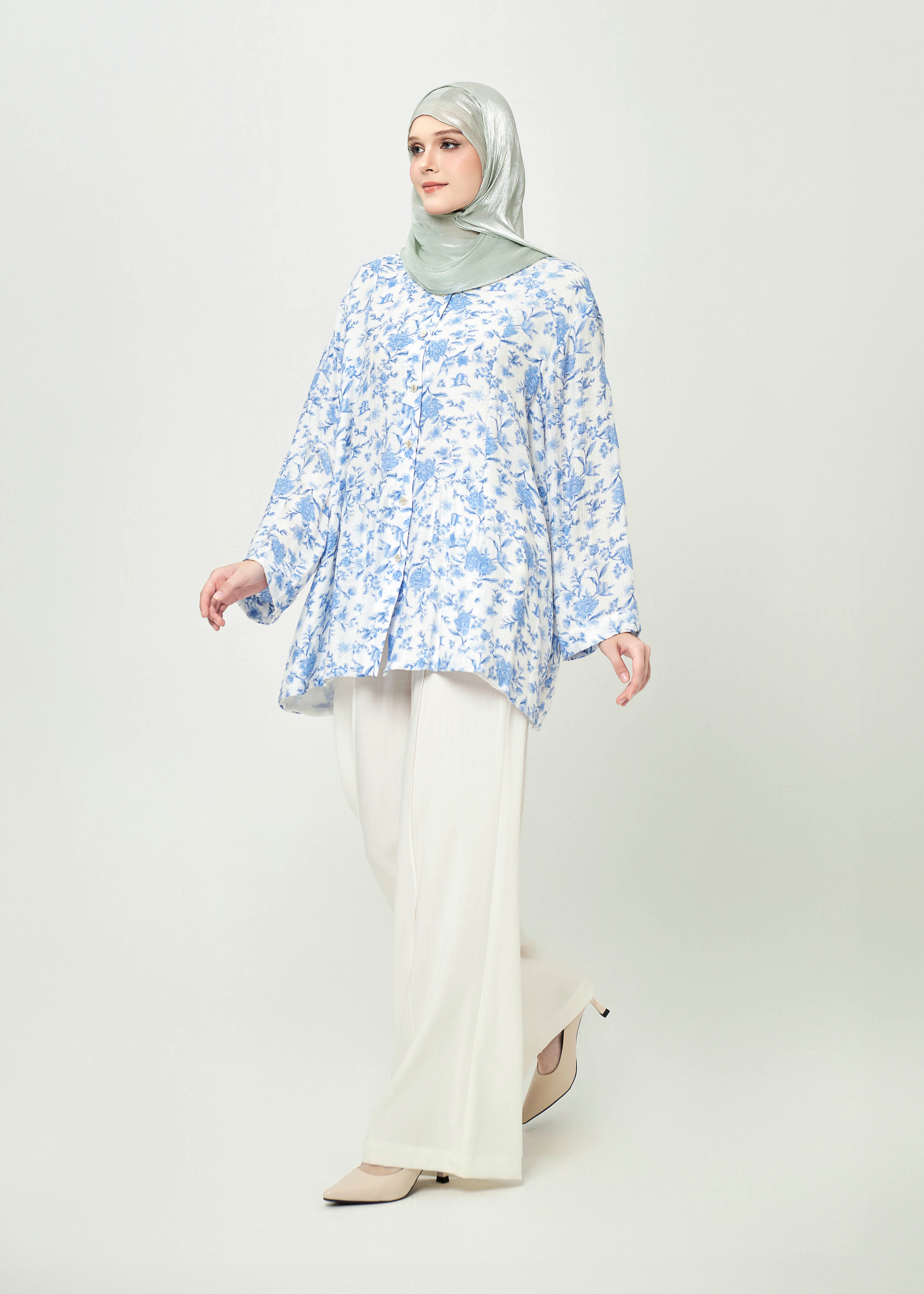 Serene Bloom Tunic by Minnaba