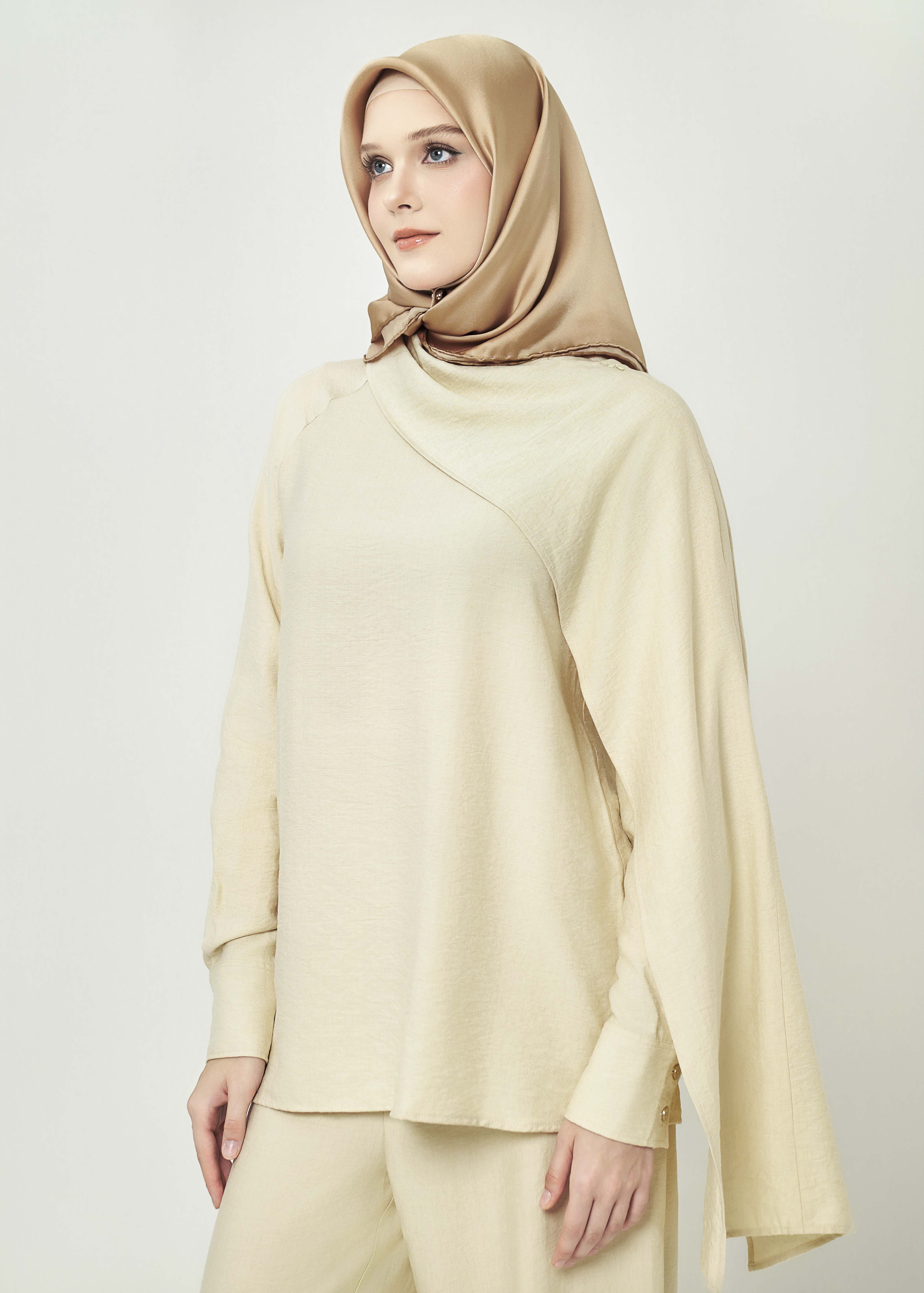 Asym Draped Set by Minnaba