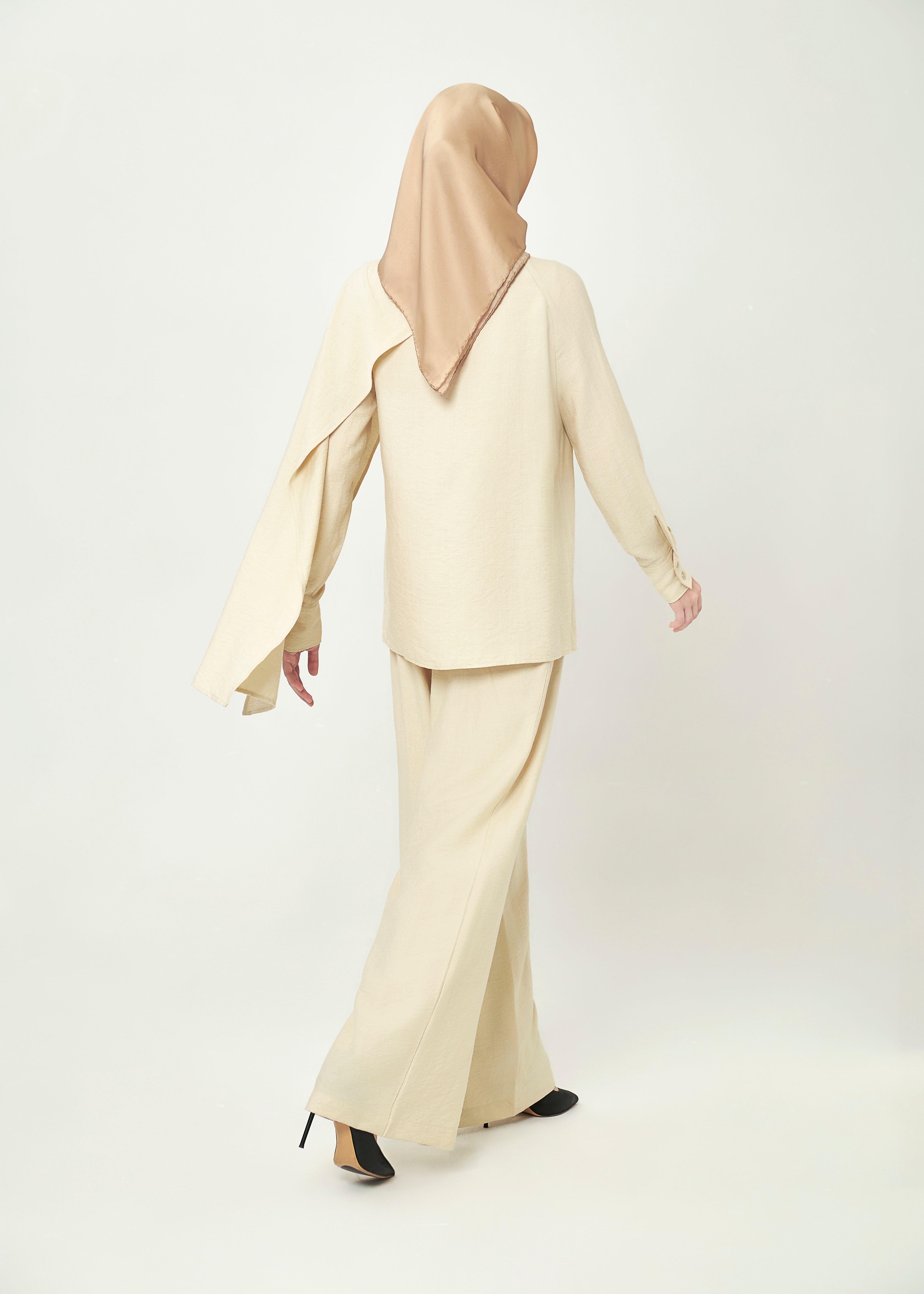 Asym Draped Set by Minnaba