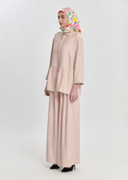 Solstice Gathered Sets - Blush Beige by Minnaba