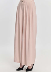 Solstice Gathered Pants - Blush Beige by Minnaba