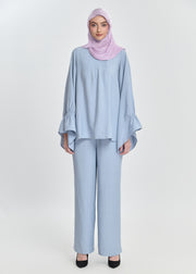 Celestine Bell-Sleeve Sets - Powder Blue by Minnaba