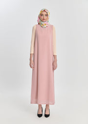 Honey Dune Flare Dress - Blush Beige by Minnaba