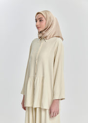 Solstice Gathered Tunic by Minnaba