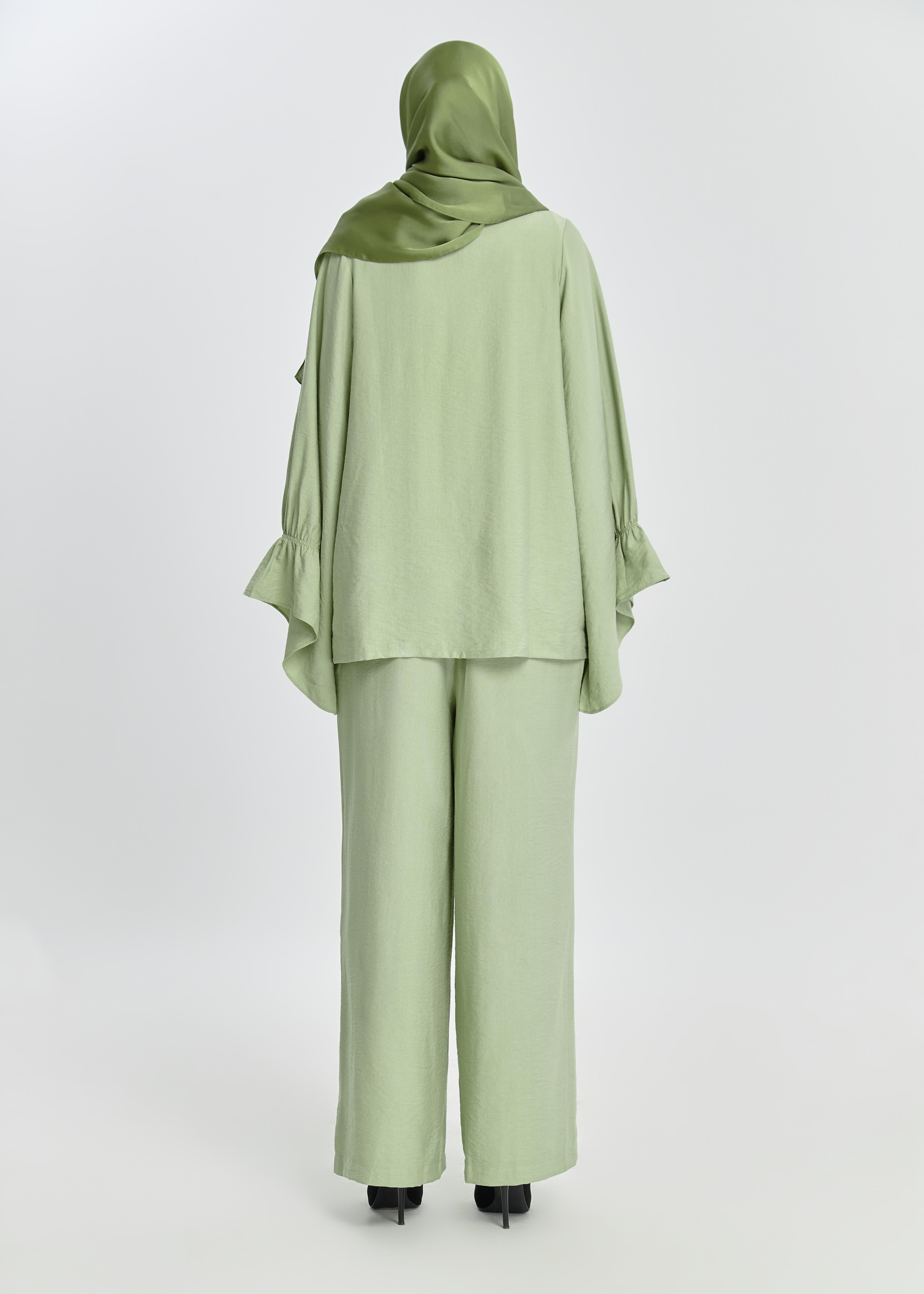 Celestine Bell-Sleeve Sets - Celery Mist by Minnaba