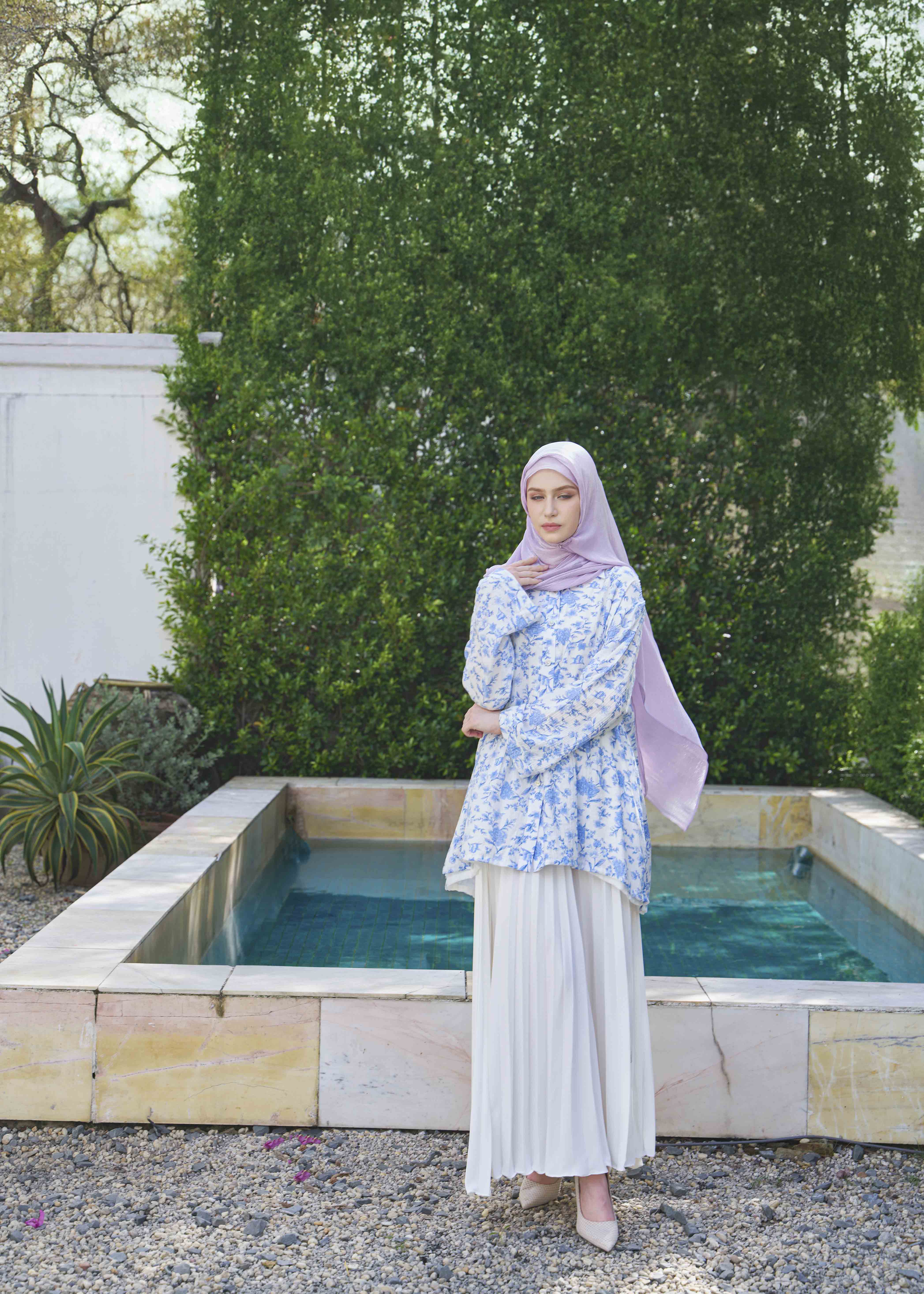 Serene Bloom Tunic by Minnaba