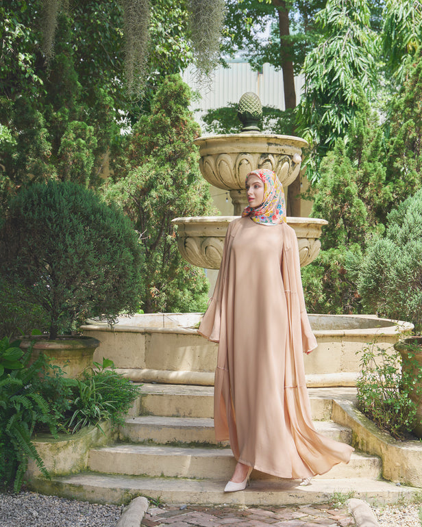 Honey Dune Flare Dress by Minnaba